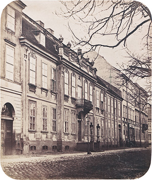 Lot 4002, Auction  123, Ahrendts, Leopold, View of Palais von der Osten