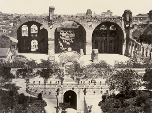 Lot 4009, Auction  123, Anderson, James, View of Basilica of Maxentius and ruins of the Imperial Palace (interiors)