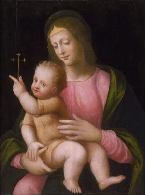 Lot 6007, Auction  123, Luini, Bernardino - Umkreis, Madonna mit Kind