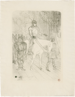 Lot 8000, Auction  123, Toulouse-Lautrec, Henri de, Entrée de Brasseur, dans Chilpéric