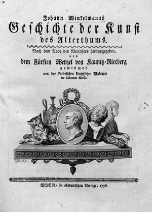 Lot 1190, Auction  107, Winckelmann, Johann Joachim, Geschichte der Kunst des Altertums