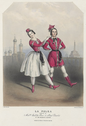 Lot 2025, Auction  110, Grisi, Carlotta,  La Polka Danced by Mademoiselle Carlotta Grisi & Monsieur Perrot