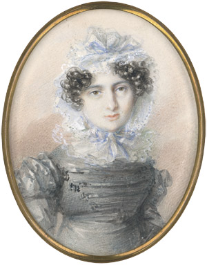 Lot 6803, Auction  110, Agricola, Carl Josef Alois, Bildnis einer jungen Frau mit Spitzenhaube