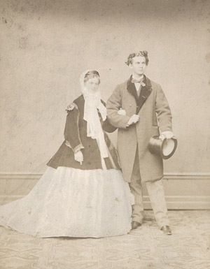 Lot 4005, Auction  111, Albert, Joseph, King Ludwig II and his fiancée Sophie Charlotte