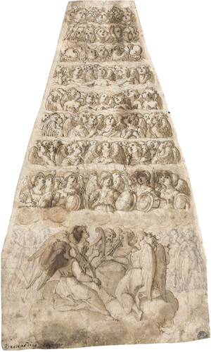 Los 6403 - Campi, Bernardino - zugeschrieben - Die neun Chöre der Engel - 0 - thumb