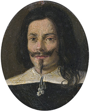 Lot 6005, Auction  113, Spanisch, um 1610. Bildnis eines Mannes mit Spitzbart und langen dunklen Haaren