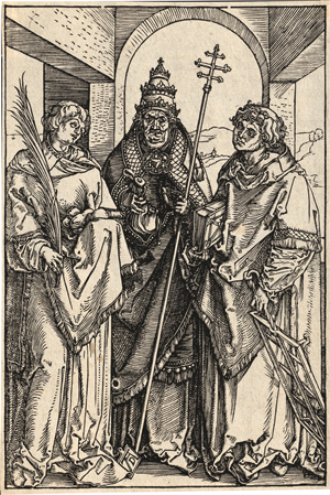 Lot 5107, Auction  119, Dürer, Albrecht, Die Heiligen Stephan, Sixtus und Lorenz