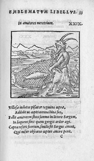 Los 1203 - Alciato, Andrea - Emblemata libellus, vigilanter recognitus, & ab ipso iam autore locupletatus - 0 - thumb