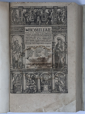 Los 1218 - Augustinus, Antonius - Homiliae, hoc est, sermones sive conciones ad populum  - 0 - thumb