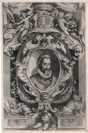 Los 5001 - Alberti, Cherubino - Bildnis Heinrichs IV. in allegorischer Rahmung - 0 - thumb