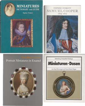 Los 6441 - Foskett geb. Kirk, Daphne - Fachliteratur: Lexikon "Miniatures. Dictionary and Guide", 1987, + 8 weitere - 0 - thumb