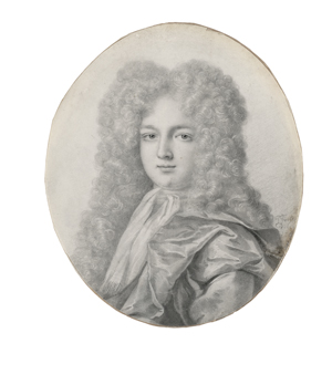 Los 6453 - Forster, Thomas - Miniatur Portrait eines jungen Mannes mit gepuderter Allongeperücke - 0 - thumb