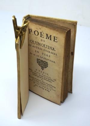 Los 2087 - La Fontaine, Jean de - Poëme du Quinquina, et autres ouvrages en vers - 2 - thumb
