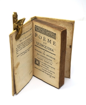 Los 2087 - La Fontaine, Jean de - Poëme du Quinquina, et autres ouvrages en vers - 4 - thumb