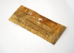 Los 2801 - Martyrologium hieronymianum - Fragment eines Blattes einer lateinischen Handschrift auf Pergament.  - 6 - thumb