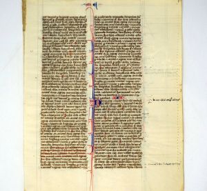 Lot 2842, Auction  123, Bibel-Fragment, 2 Einzelblätter aus einer lateinischen Handschrift auf Pergament