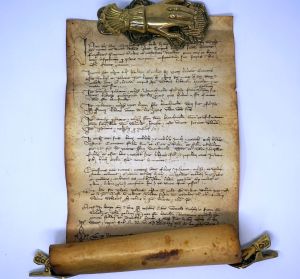 Lot 2869, Auction  123, Marchesino de Bello, Testament des Marchesino von Camaiore. Lateinische Handschrift auf Pergament