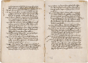 Lot 2884, Auction  123, Bernhard von Clairvaux, Vita noviciorum. Lateinische Handschrift auf Papier