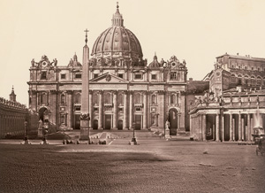 Lot 4006, Auction  123, Anderson, James, Views of St. Peter's Basilica, St. Peter's Square