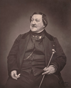 Lot 4022, Auction  123, Carjat, Étienne, Portrait of Gioachino Rossini 