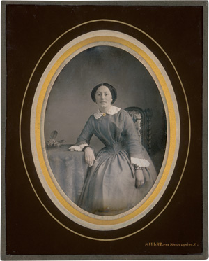 Lot 4025, Auction  123, Daguerreotype, Studio portrait of a woman