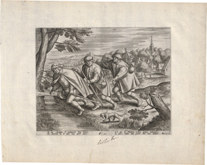 Lot 5029, Auction  123, Bruegel d. Ä., Pieter - nach, Die drei Blinden führen einander