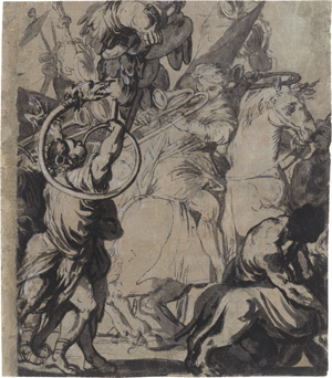 Lot 6517, Auction  123, Flämisch, 17. Jh. Triumphzug eines antiken Feldherrn