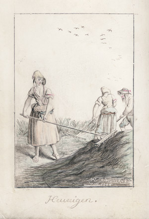 Lot 1809, Auction  101, Musen Almanach für 1786., Mit 4 aquarellierten original Federzeichnungen von Wilhelm Chodowiecki 