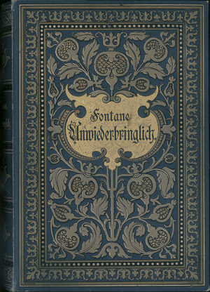 Lot 1906, Auction  101, Fontane, Theodor, Unwiederbringlich