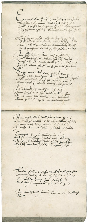 Lot 2570, Auction  101, Stammbuch, des 16. Jahrhunderts aus Westfalen