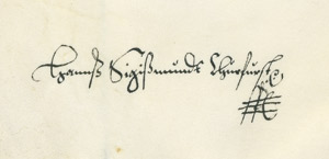Lot 2663, Auction  101, Johann Sigismund, Kurfürst von Brandenburg, Urkunde 1610
