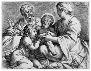 Lot 5057, Auction  101, Carracci, Annibale, Die Madonna della Scodella