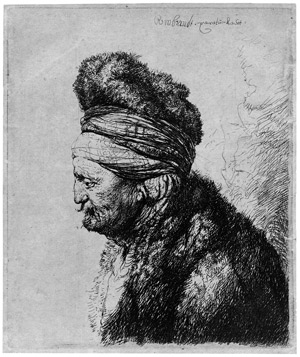 Lot 5243, Auction  101, Rembrandt Harmensz. van Rijn, Zweiter Orientalenkopf