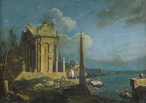 Lot 6082, Auction  101, De Pian, Antonio, Venezianische Küstenlandschaft