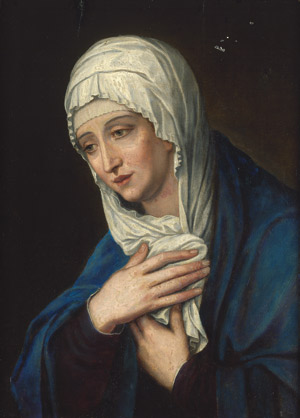 Lot 6142, Auction  101, Spanisch, 19. Jh. Mater Dolorosa