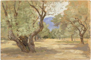 Lot 6181, Auction  101, Crépy, Léon-Gérard, Küste vor Adramyttion sowie zwei Ansichten bei Akçay  