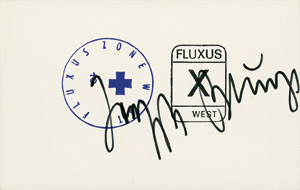 Lot 7036, Auction  101, Beuys, Joseph, Fluxus Zone West