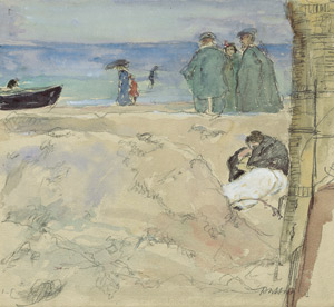 Lot 7058, Auction  101, Büttner, Erich, Am Strand