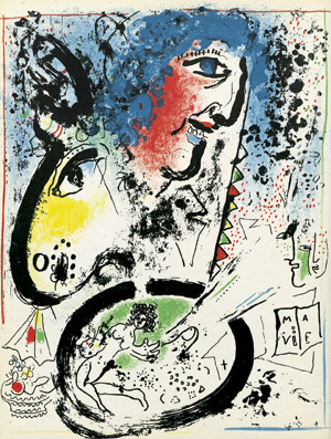 Lot 7063, Auction  101, Chagall, Marc, Illustrationen zu Lithographe I
