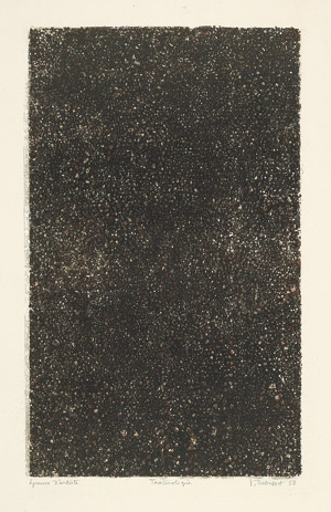 Lot 7085, Auction  101, Dubuffet, Jean, Texturologie