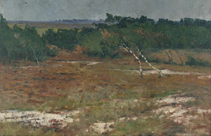Lot 7103, Auction  101, Feddersen, Hans Peter, Landschaft in Nordfriesland