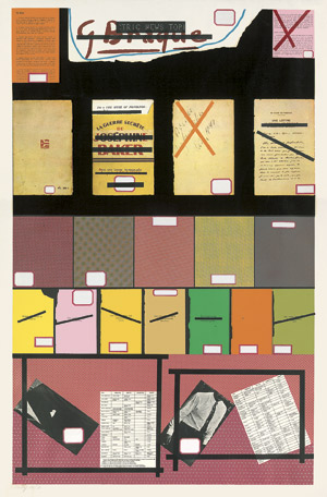 Lot 7192, Auction  101, Kitaj, Ron Brooks, Ctric News