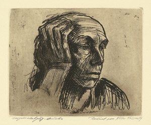 Lot 7219, Auction  101, Kollwitz, Käthe, Selbstbildnis