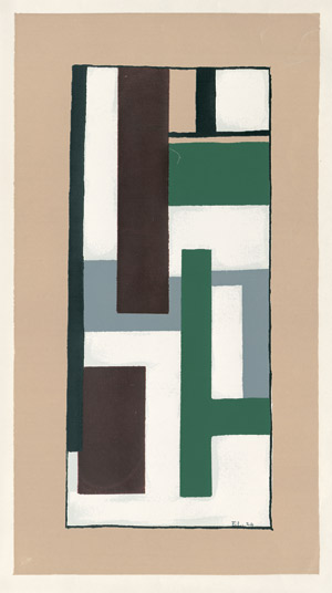 Lot 7230, Auction  101, Léger, Fernand, Balkenkomposition