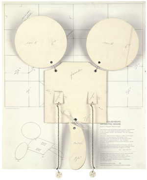 Lot 7285, Auction  101, Oldenburg, Claes, Geometric Mouse, Scale D "Home-Made"