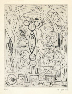 Lot 7312, Auction  101, Penck, A. R., Deutschland vor der Wahl