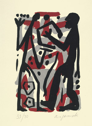 Lot 7319, Auction  101, Penck, A. R., Zwei Männer