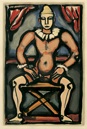 Lot 7338, Auction  101, Rouault, Georges, Enfant et la balle