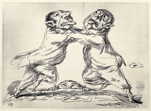 Lot 7427, Auction  101, Weber, A. Paul, Erste Skizze zu: Detende - Pas de deux