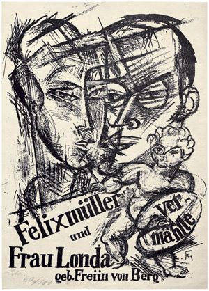 Lot 8128, Auction  101, Felixmüller, Conrad, Felixmüller und Frau Londa - Vermählte